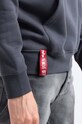 Mikina Alpha Industries 178312.412 sivá