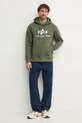 Кофта Alpha Industries Basic Hoody 178312.142 зелёный AA00