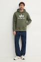 Alpha Industries bluza Basic Hoody 178312.142 zielony AA00