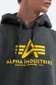 μαύρο Μπλούζα Alpha Industries Basic Hoody