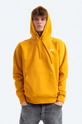 yellow Alpha Industries sweatshirt Basic Hoody Small Logo Men’s