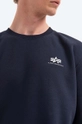 σκούρο μπλε Μπλούζα Alpha Industries Basic Sweater Small Logo