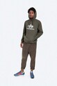 Alpha Industries bluza Basic Hoodie 178312.257 zielony AA00