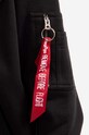 Alpha Industries sweatshirt Red Stripe Hoody black 178314.03