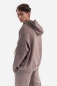 Odzież Alpha Industries bluza bawełniana Organics OS Hoody 118349.628 brązowy