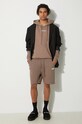 Alpha Industries cotton sweatshirt Organics EMB Hoody 118350.628 beige AA00