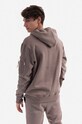 Odzież Alpha Industries bluza bawełniana Organics EMB Hoody 118350.628 beżowy