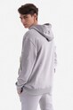 Одежда Хлопковая кофта Alpha Industries Organics Emb Hoody 118350.643 серый