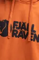 καφέ Βαμβακερή μπλούζα Fjallraven Logo Hoodie