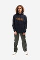 Хлопковая кофта Fjallraven F84144.555 тёмно-синий AA00