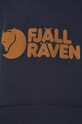 Bavlnená mikina Fjallraven F84144.555 tmavomodrá