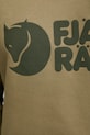 Bavlnená mikina Fjallraven Logo Hoodie F84144 622 F84144.622 zelená