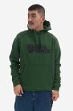 Fjallraven hanorac de bumbac Logo Hoodie print verde F84144.678