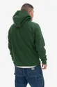 Fjallraven cotton sweatshirt Logo Hoodie green