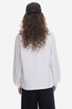 Clothing Aries cotton longsleeve top AR60023 white