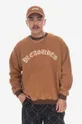 PLEASURES sweatshirt Mars Sherpa Crewneck  100% Polyester