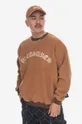 PLEASURES sweatshirt Mars Sherpa Crewneck