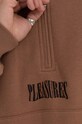 PLEASURES sweatshirt Karat Quarter Zip Fle P23SP020 brown AA00