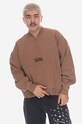 PLEASURES sweatshirt Karat Quarter Zip Fle P23SP020