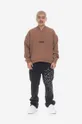 PLEASURES sweatshirt Karat Quarter Zip Fle