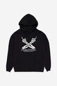 PLEASURES bluza Dont Care Hoodie P23SP052 czarny AA00
