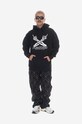 Odzież PLEASURES bluza Dont Care Hoodie P23SP052 czarny