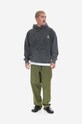Pamučna dukserica Taikan Friends Hoodie print crna TH0003.BLKA