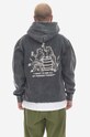 Pamučna dukserica Taikan Friends Hoodie TH0003.BLKA crna