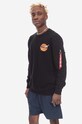 Alpha Industries bluza NASA Davinci Sweater pozostałe czarny 136303.03