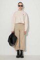 Alpha Industries sweatshirt Half Zip Sweater COS SL Wmn 108031.578 beige AA00