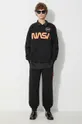 Dukserica Alpha Industries NASA Reflective Sweater crna