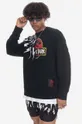 black Neil Barett cotton sweatshirt