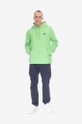 Bavlnená mikina Wood Wood Ian Hoodie GOTS 10245604-2424 PALE GREEN