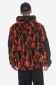 Mikina Wood Wood Palmer Swirl Print Fleece Hoodie 12245600-2075 RUST 12245600.2075