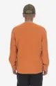 πορτοκαλί Βαμβακερή μπλούζα Wood Wood