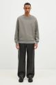 A.P.C. cotton sweatshirt Sweat Duck COGAW.M27771 gray