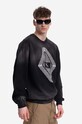 A-COLD-WALL* cotton sweatshirt Gradient Crewneck black ACWMW125