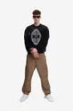 Памучен суичър A-COLD-WALL* Gradient Crewneck ACWMW125 BLACK