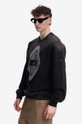 Bavlnená mikina A-COLD-WALL* Gradient Crewneck ACWMW125 BLACK