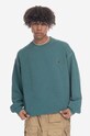 Carhartt WIP cotton sweatshirt Nelson Sweat I029957 green AA00