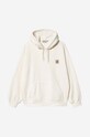 Odzież Carhartt WIP bluza bawełniana Hooded Nelson Sweat I029963 I029963 beżowy