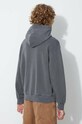Odjeća Pamučna dukserica Carhartt WIP Hooded Nelson Sweat BOTANIC I029963 siva