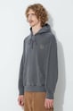 Pamučna dukserica Carhartt WIP Hooded Nelson Sweat BOTANIC siva I029963