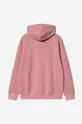 Carhartt WIP cotton sweatshirt Hooded Duster Sweat pink