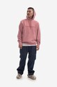 Carhartt WIP cotton sweatshirt Hooded Duster Sweat I030145 pink