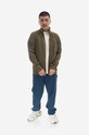 Кофта Fjallraven Lite Fleece Jacket без капюшона зелений F86971.620