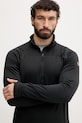 Fjallraven bluza Abisko Lite Fleece Half Zip F87113.550 czarny