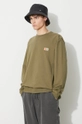 green Fjallraven cotton sweatshirt