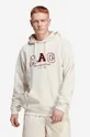 Bombažen pulover adidas Originals Metro AAC Hood IC8382  100 % Bombaž