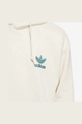 adidas Originals bluza bawełniana Stacked Trefoil Earth Hoodie <p>100 % Bawełna</p>